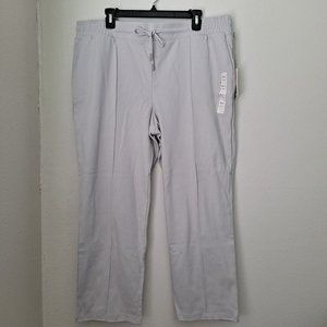 A New Day grey pull on knit ankle pants